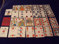 Harlequin Playing Cards.