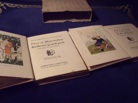 Contes Héroïques De Douce France :Flore Et Blanchefleur/Berthe Aux Grands Pieds - Roland Le Vaillant Paladin .. Anonyme :Adaptation de Marie Butts