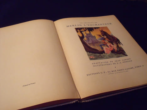 La Légende De Merlin L'Enchanteur. Sabran.J