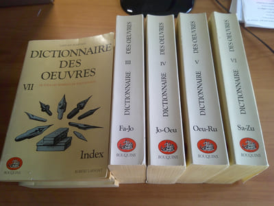 Dictionnaire Des Oeuvres
