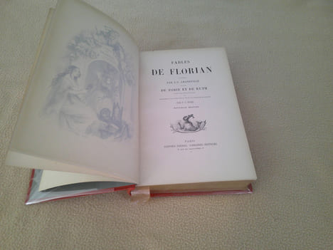 Fables De Florian Suivies De Tobie Et De Ruth. Florian Jean Baptiste Claris