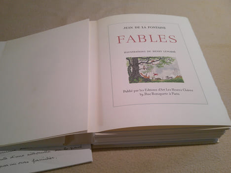 Fables. De La Fontaine Jean
