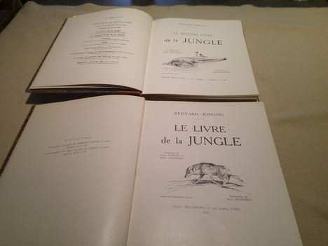 Le Livre De La Jungle et Le Second Livre De La Jungle .. Kipling Rudyard