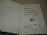 Cours De Mathématiques A L'Usage Du Corps Royal De L'Artillerie.