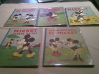Les Aventures De Mickey - Mickey Chercheur d'or - Mickey Fait du camping - Mickey contre Ratino - Mickey chercheur d'or (volume en double)