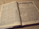 La Semaine -Encyclopédie De La Presse Périodique .Paris. Collectif .
