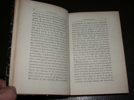L'Irréparable Deuxième amour Profils perdus. BOURGET (Paul)