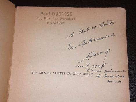 Le XVIIe siècle / Avec envoi de l'auteur. Ducasse (André)