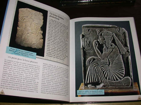 Lot de deux titres : Les sublimes trésors des temples égyptiens & Le fabuleux règne de Ramsès II Pharaon glorieux. Collectif