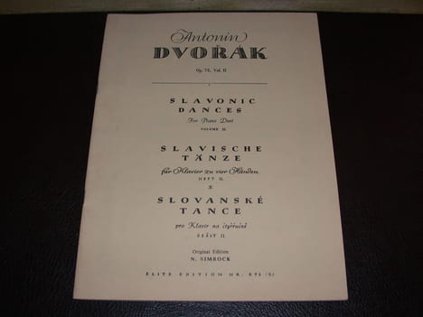 Slavische Tänze - Op. 72 Volume II. DVORAK (Antonin)