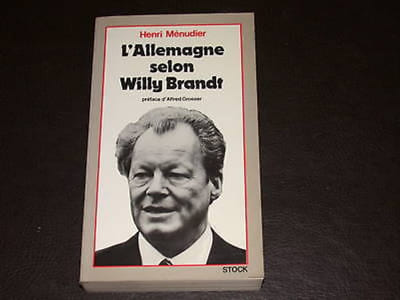 L'Allemagne selon Willy Brandt
