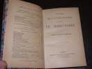Histoire de la Soci&eacute;t&eacute; Fran&ccedil;aise pendant le Directoire. GONCOURT (Edmond Et Jules)