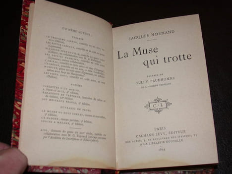 La Muse qui trotte - Avec envoi de l'auteur. NORMAND (Jacques)