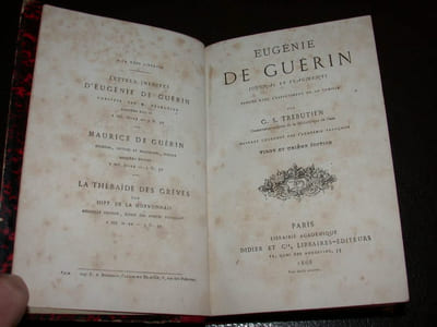 Eugénie De Guérin Journal et fragments