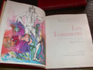 Oeuvres po&eacute;tiques - Compositions originales en couleurs et dessins de Brigitt Fleury / Complet en deux volumes. VILLON (Fran&ccedil;ois)