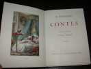 Contes - Illustrations de Nicolas Monsiau - Complet en deux volumes. LA FONTAINE