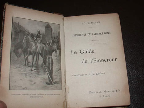 Histoires de pauvres gens Le Guide de l'Empereur. BAZIN (René)