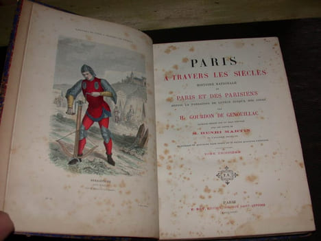 Paris à travers les siècles. Histoire nationale de Paris et des Parisiens - Tome 3. GOURDON DE GENOUILLAC (H.)
