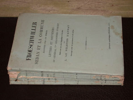 Froeschwiller Sedan et la Commune racontés par un témoin. undefined