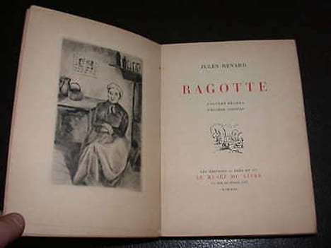 Ragotte - pointes sèches d'Eugène Corneau - Coll. "le musée du livre" n° 7 - Exemplaire Sur Japon. RENARD (Jules)
