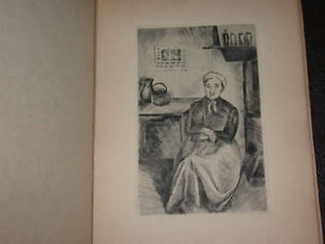 Ragotte - pointes sèches d'Eugène Corneau - Coll. "le musée du livre" n° 7 - Exemplaire Sur Japon. RENARD (Jules)