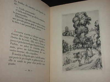 Ragotte - pointes sèches d'Eugène Corneau - Coll. "le musée du livre" n° 7 - Exemplaire Sur Japon. RENARD (Jules)