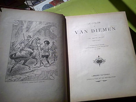 Le colon de Van Diémen. ROWCROFT Ch
