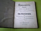 Margarete (Faust.) Oper in f&uuml;nf Akten. 