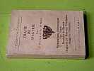 Trait&eacute; de Spagyrie. BERSEZ J. MASSON A
