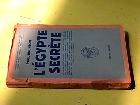 L'Egypte secrète. BRUNTON Paul