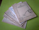 Lot de 5 Circulaires "Le Briquet". 