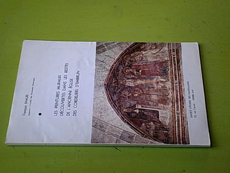 Les peintures murales découvertes dans les restes de l'Ancienne Eglise des cordeliers d'Embrun. ENAUD François