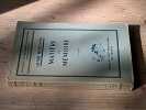 Mati&egrave;re et m&eacute;moire. BERGSON Henri