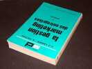 La gestion marketing des entreprises. LAMBIN (J.-J.)  PEETERS (R.)