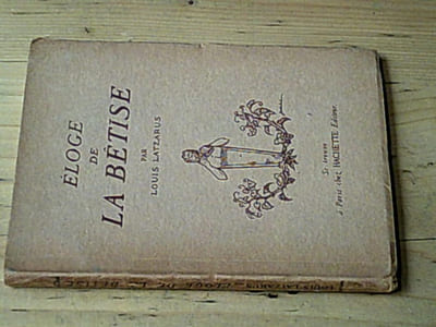 Eloge de la bêtise