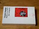 Halte &agrave; la mort des langues. HAGEGE Claude