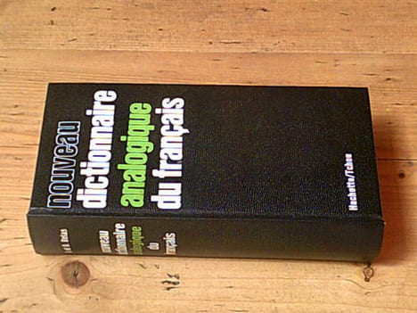 Nouveau dictionnaire analogique du français. DELAS Daniel DELAS-DEMON Daniele