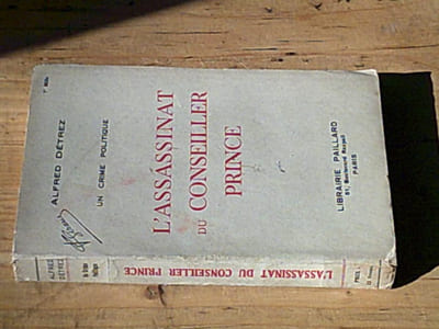 L'assassinat du conseiller prince