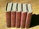 Le juif errant - 10 tomes en 5 Volumes. SUE Eug&egrave;ne
