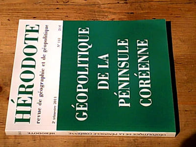 Hérodote numéro 141 - Géopolitique de la péninsule coréenne