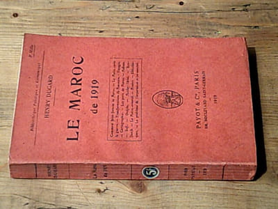 Le Maroc de 1919