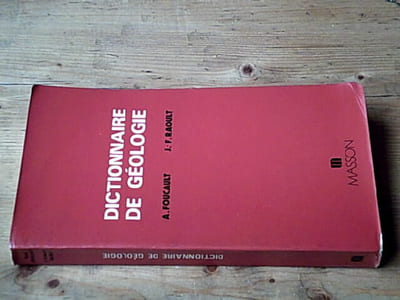 Dictionnaire de géologie
