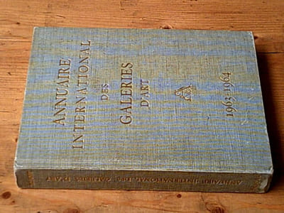 Annuaire international des galeries d'art 1963-1964