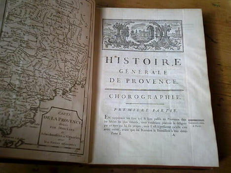 Histoire générale de Provence dédiée aux Etats - Tome premier. PAPON Abbé Jean-Pierre