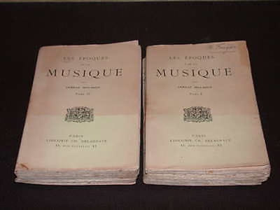 Les époques de la musique - Complet en 2 tomes
