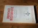 Revue trimestrielle "Provence historique" - Tome VIII Fascicule 32 (avril-juin 1958). Collectif