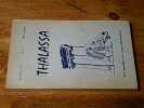 Revue Thalassa n° 9 / Octobre 1955. Collectif