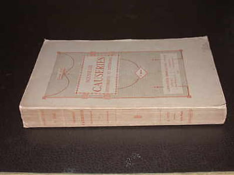 Nouvelles causeries historiques et littéraires. BIRE (Edmond)