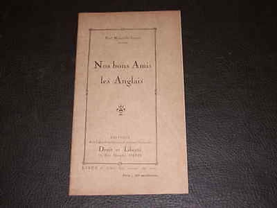 Nos bons Amis les Anglais