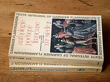 Anthologie poétique française XVIe siècle / Complet en deux tomes. ALLEM M